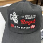 Cap embroidery